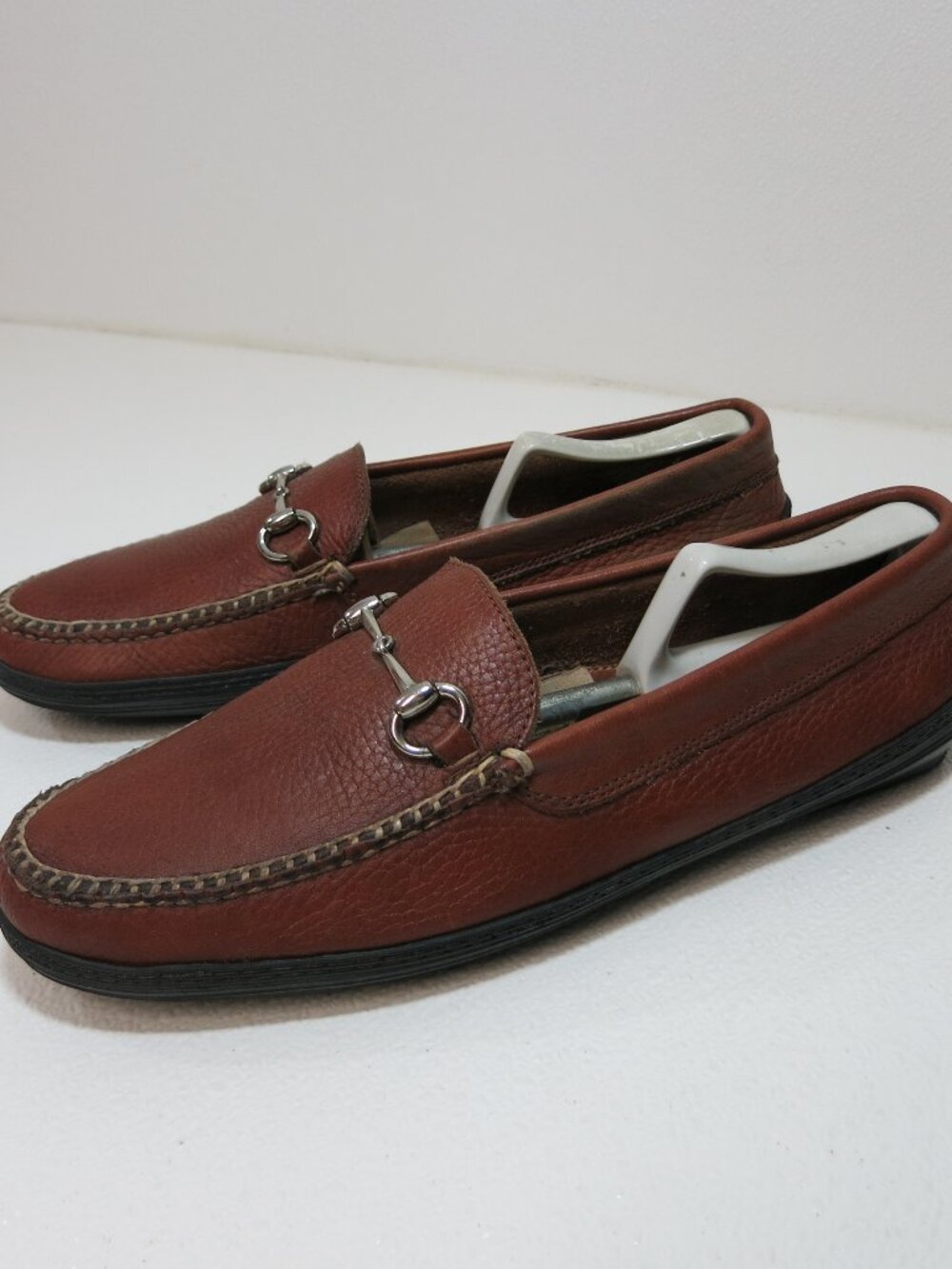 1901 Oil Tanned Leather Driver Moccasins Loafers Shoes Men's Footwear Sz 11 M